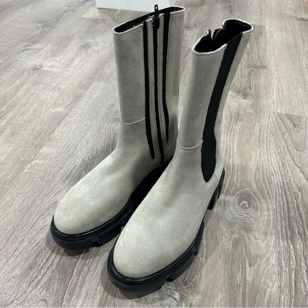 Free People Brooks Lug Sole Chelsea Boot Size 37